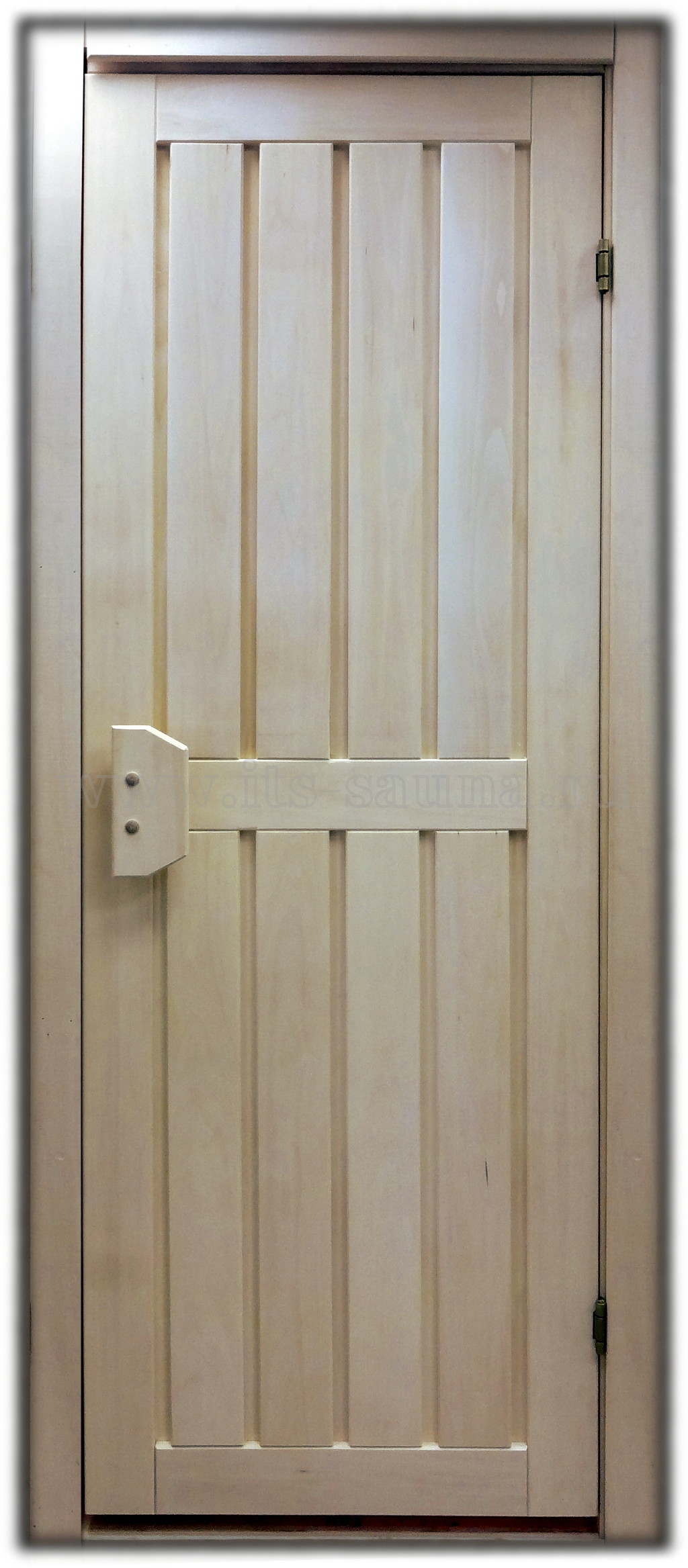 Деревянные двери для бани своими руками и их установка
