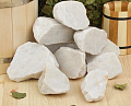 Белый кварц "Жаркий лед", колотый, 15 кг - банные камни - компания ИТС