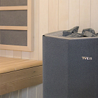 Tylo Sense Pure 6, цвет серый - печь в комплекте с пультом Pure