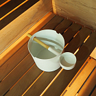 Ведро и черпак KOLO Sauna, комплект (белый цвет)
