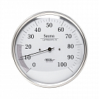 Гигрометр для сауны Fischer в корпусе из нержавеющей стали, 191.01-001