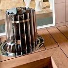 Helo Rocher 105 (пульт Pure в комплекте) - печь каменка для бани и сауны