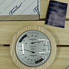 Гигрометр для сауны Fischer в деревянном корпусе