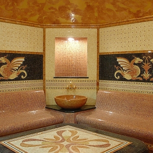 Турецкая баня с панно ИТС