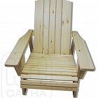 Кресло "ИВАН да МАША" из хвойных пород дерева, цвет натуральный