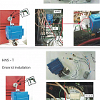 Электроприводной сливной клапан KLD 3/4" (дренажный, автоочистки) - для парогенератора Helo HNS