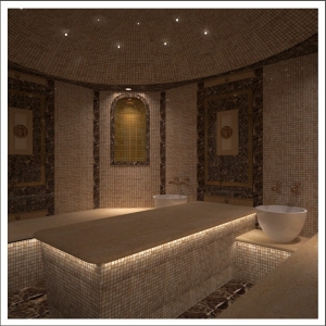 Дизайн-проект - Турецкая баня в Жуковке