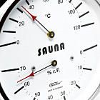 Термометр-гигрометр для сауны Fischer в латунном корпусе, 5030-47