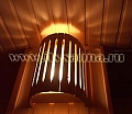 Банный абажур для настенных светильников, деревянный - компания ИТС